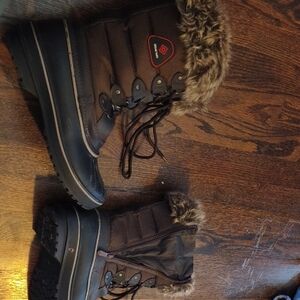 Kamik Brown Winter & Rain Boots